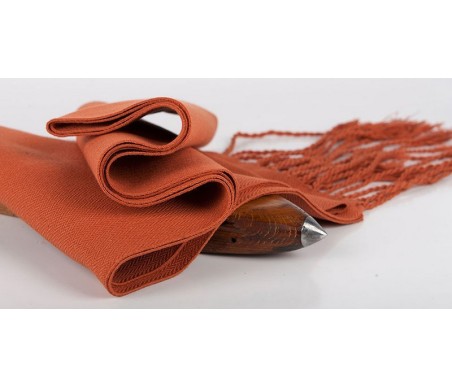 comprar faja algodon liso marron