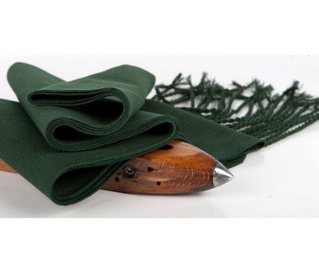 comprar faja algodon liso verde botella