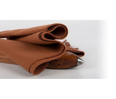 comprar faja algodon liso castaño