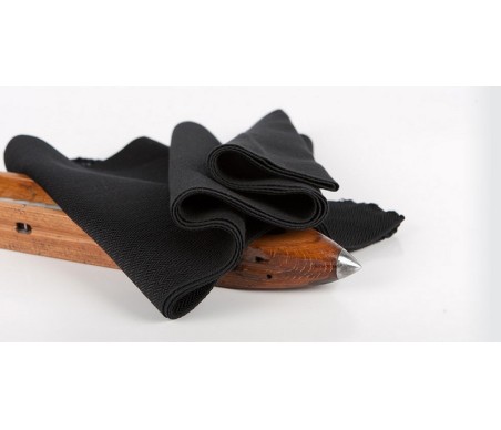 comprar faja seda lisa negra