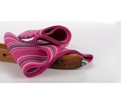 comprar faja seda rayada fucsia