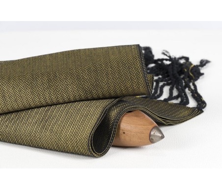 comprar faja seda jaspeada amarilla