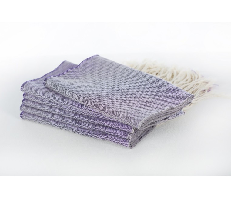 comprar faja seda jaspeada morada fondo crudo