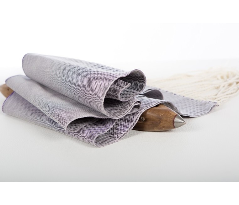 comprar faja seda jaspeada morada fondo crudo